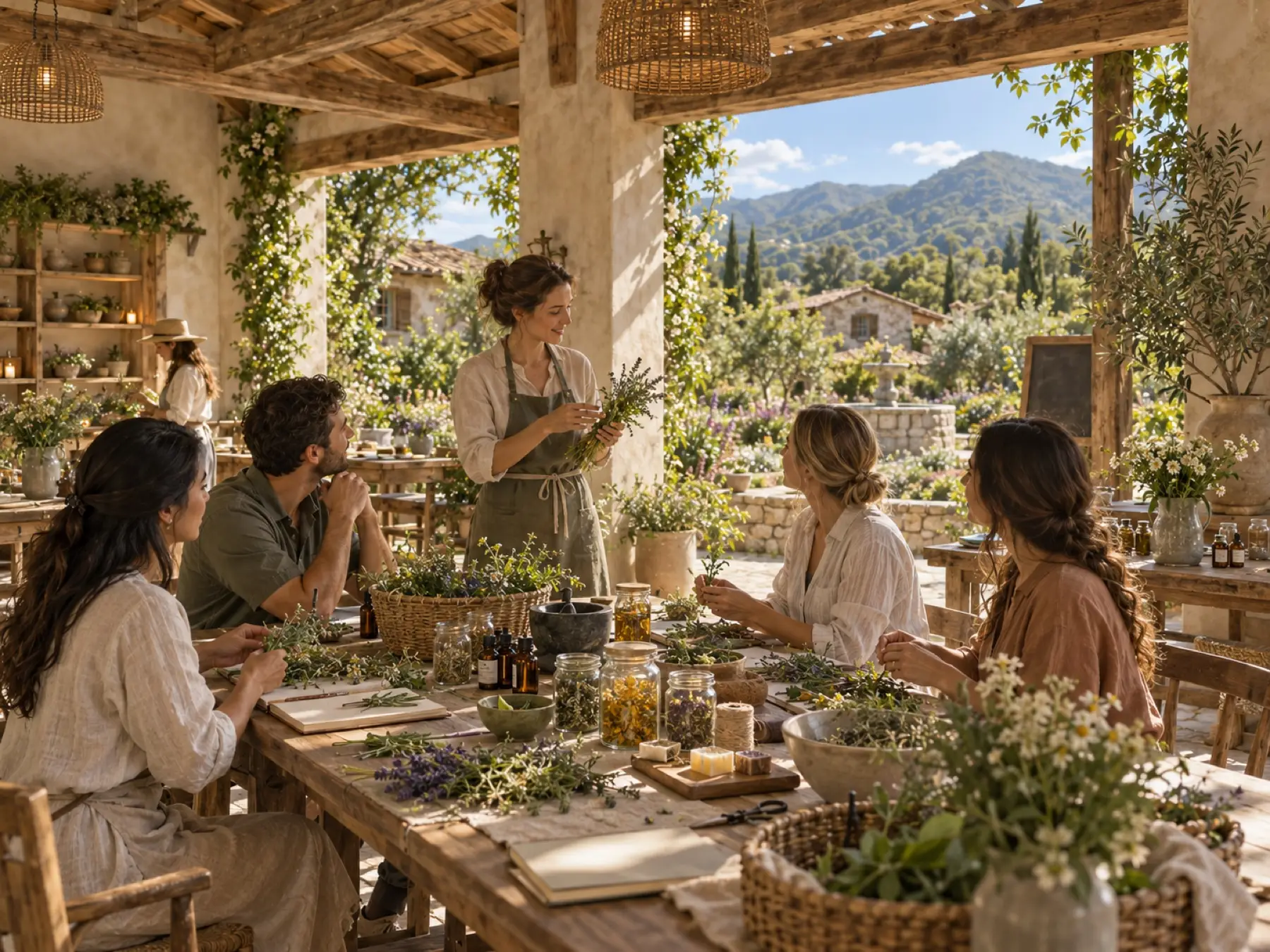 A hands-on natural building workshop at the Education Center